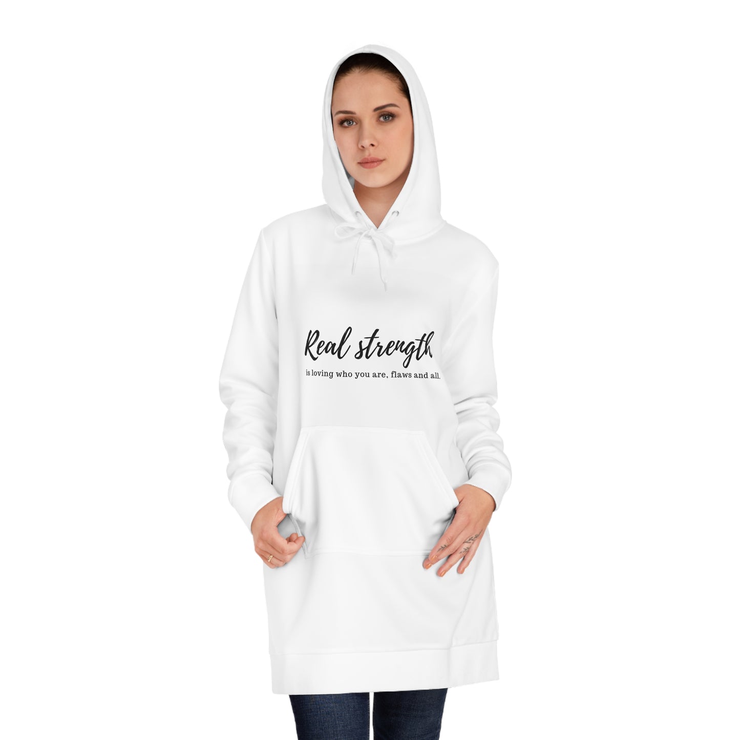 Strength in Style Dress Hoodie Dress