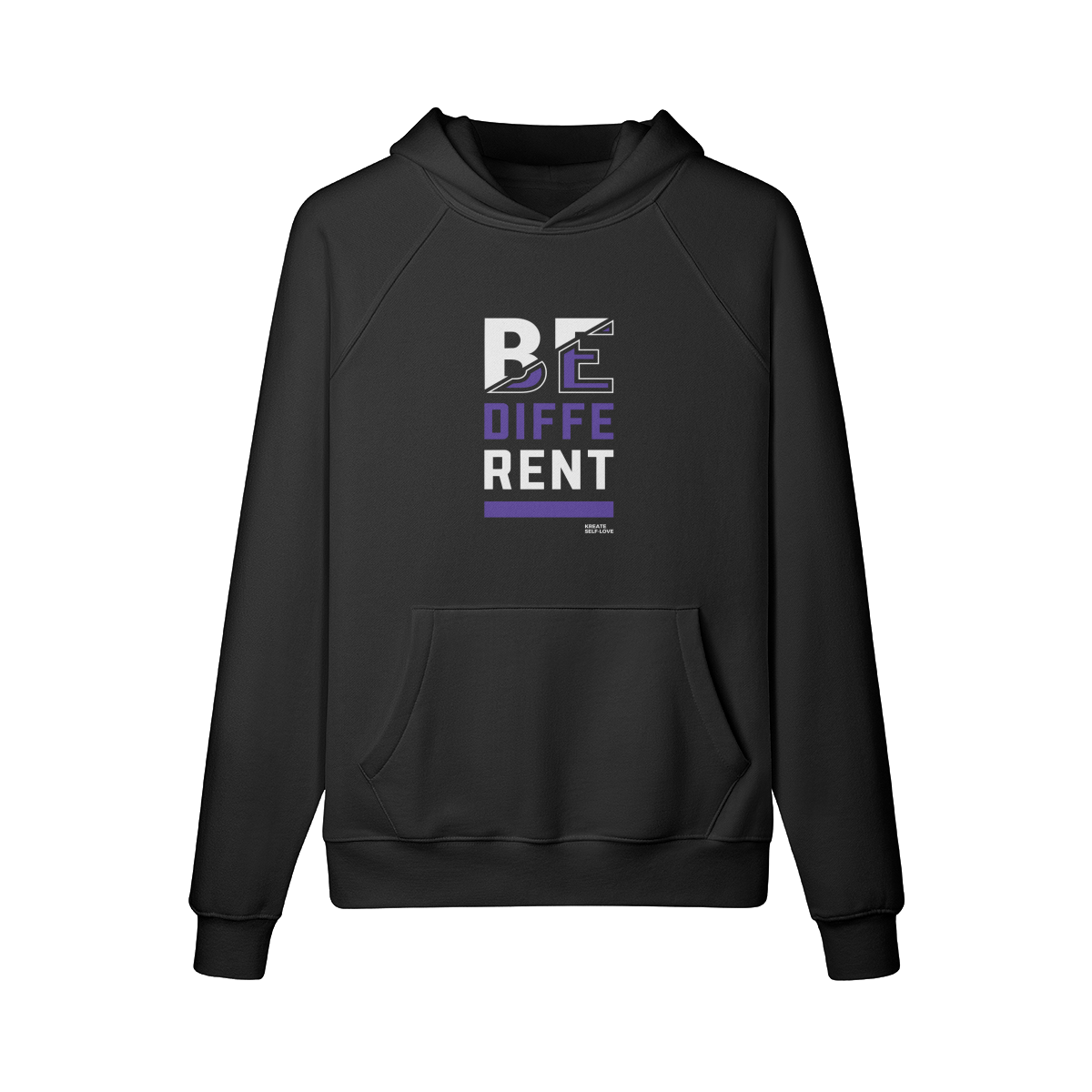 Be Different 380GSM Unisex Fleece-lined Hoodie