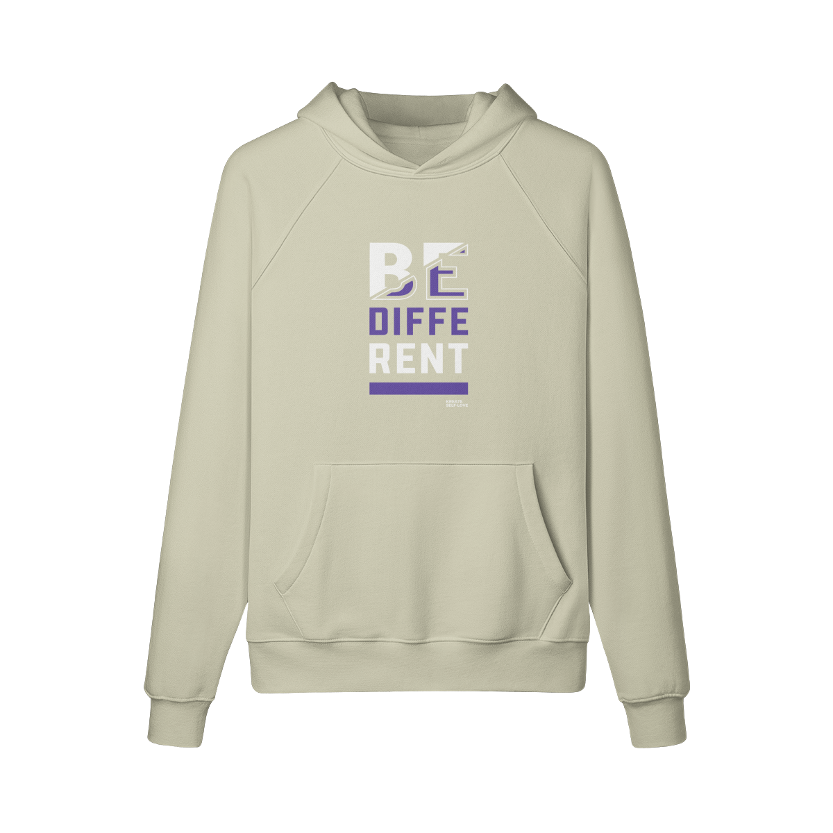 Be Different 380GSM Unisex Fleece-lined Hoodie