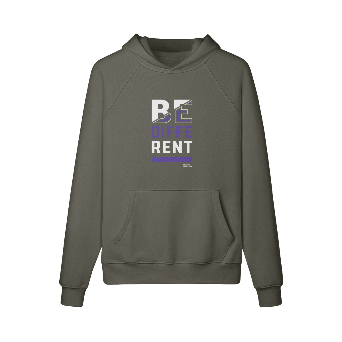 Be Different 380GSM Unisex Fleece-lined Hoodie