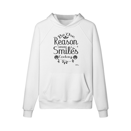 Be The Reason You Smile Today 380GSM Unisex Fleece-lined Hoodie